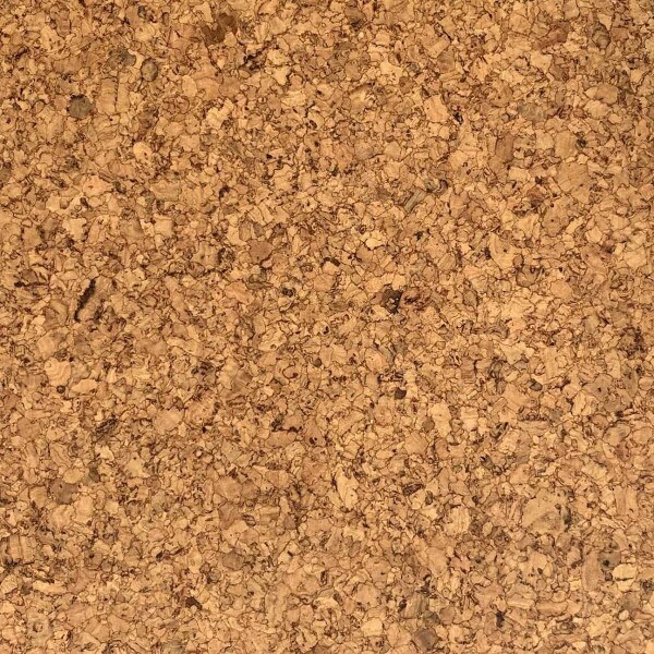 Cork floor tile in Pebble